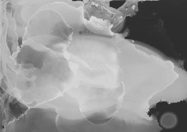 doku, arka plan yeşil mürekkep lekeleri