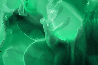 doku, arka plan yeşil mürekkep lekeleri