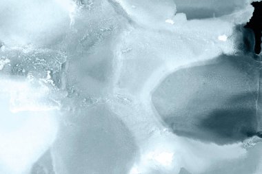 mavi mürekkep deseni lekeler, soyut arkaplan