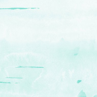 Turkuaz suluboya boya doku, arka plan