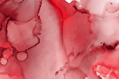 kırmızı mürekkep lekeleri doku, arka plan