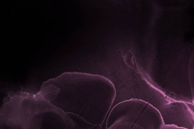 doku, arka plan mor mürekkep lekeleri