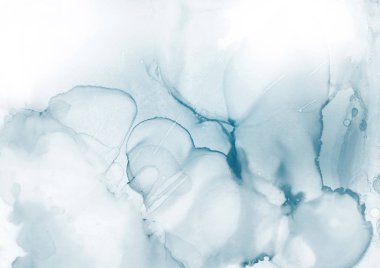 mavi mürekkep deseni lekeler, soyut arkaplan