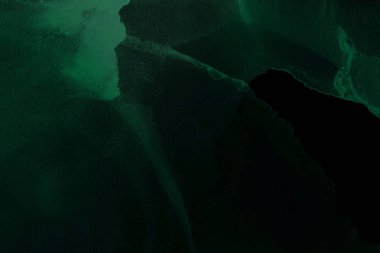 doku, arka plan yeşil mürekkep lekeleri