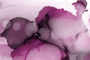 doku, arka plan mor mürekkep lekeleri