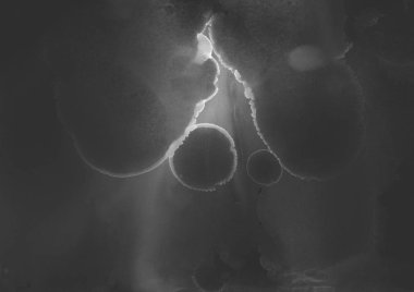 doku, arka plan yeşil mürekkep lekeleri