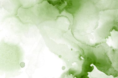 doku, arka plan yeşil mürekkep lekeleri