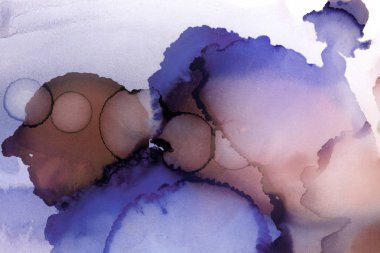 sulu boya boyama doku ile çok renkli arka plan