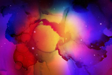 çok renkli mürekkep boşluk doku, arka plan