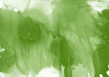 doku, arka plan yeşil mürekkep lekeleri