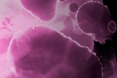 doku, arka plan mor mürekkep lekeleri