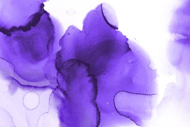 doku, arka plan mor mürekkep lekeleri