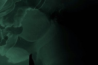 doku, arka plan yeşil mürekkep lekeleri