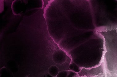 doku, arka plan mor mürekkep lekeleri