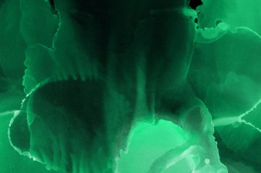 doku, arka plan yeşil mürekkep lekeleri