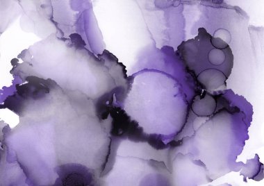 doku, arka plan mor mürekkep lekeleri