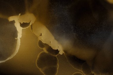 doku, arka plan sarı mürekkep lekeleri