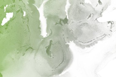 doku, arka plan yeşil mürekkep lekeleri