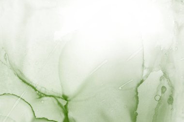 doku, arka plan yeşil mürekkep lekeleri