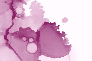 doku, arka plan mor mürekkep lekeleri