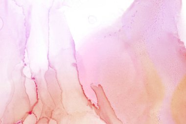 sulu boya boyama doku ile çok renkli arka plan