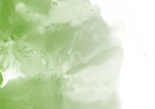 green ink stains texture, abstract background