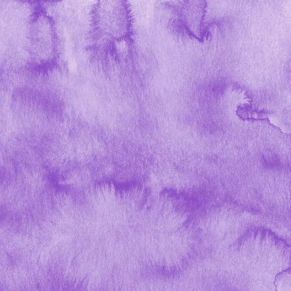 Fond Abstrait Violet Avec Texture Peinture Aquarelle — Photo