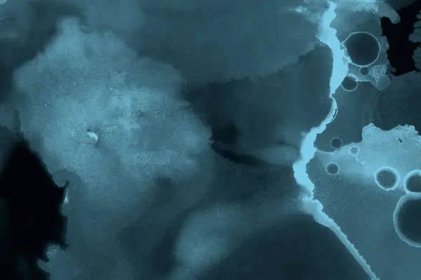 mavi mürekkep deseni lekeler, soyut arkaplan