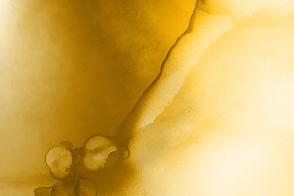 yellow ink stains texture, abstract background