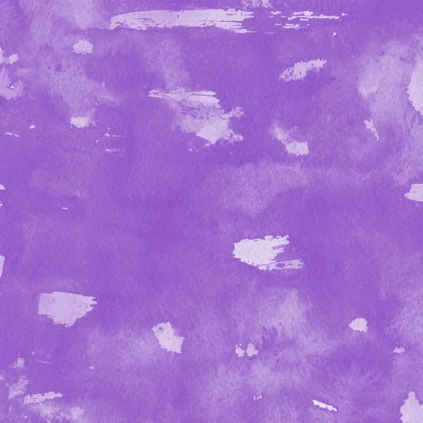 Fond Abstrait Violet Avec Texture Peinture Aquarelle — Photo