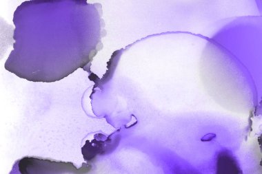 doku, arka plan mor mürekkep lekeleri