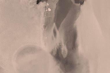 doku, arka plan kahverengi mürekkep lekeleri