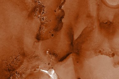 doku, arka plan kahverengi mürekkep lekeleri