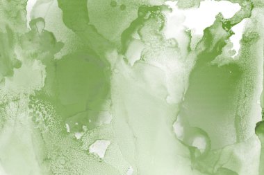 doku, arka plan yeşil mürekkep lekeleri