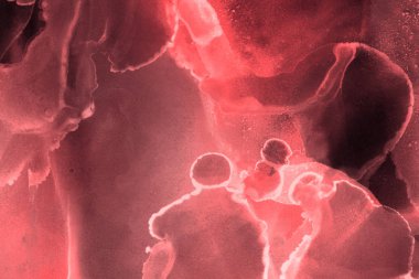 kırmızı mürekkep lekeleri doku, arka plan