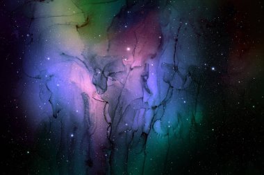 çok renkli mürekkep boşluk doku, arka plan