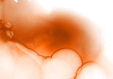 doku, arka plan kahverengi mürekkep lekeleri