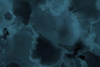 mavi mürekkep deseni lekeler, soyut arkaplan