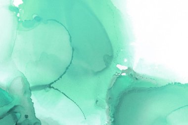 doku, arka plan yeşil mürekkep lekeleri