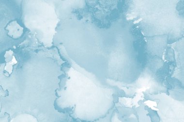 mavi mürekkep deseni lekeler, soyut arkaplan