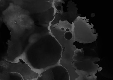 doku, arka plan siyah mürekkep lekeleri