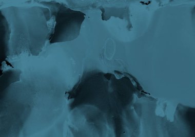 mavi mürekkep deseni lekeler, soyut arkaplan