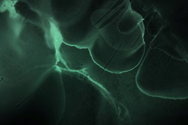 doku, arka plan yeşil mürekkep lekeleri