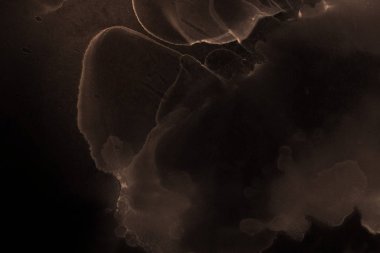 doku, arka plan kahverengi mürekkep lekeleri