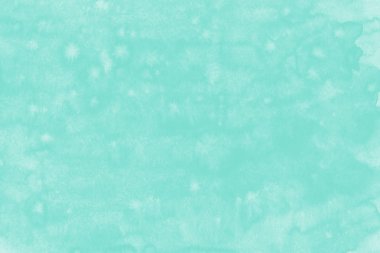 Turkuaz suluboya boya doku, arka plan