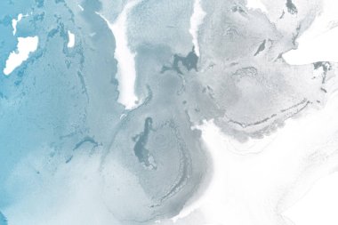 mavi mürekkep deseni lekeler, soyut arkaplan