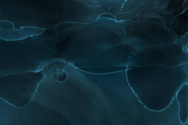 mavi mürekkep deseni lekeler, soyut arkaplan