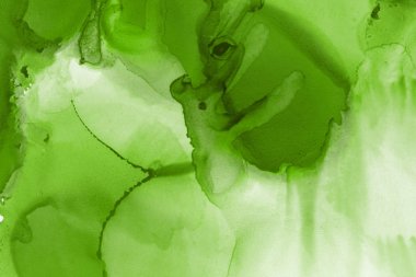 doku, arka plan yeşil mürekkep lekeleri