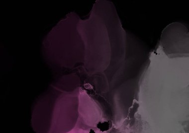 doku, arka plan mor mürekkep lekeleri