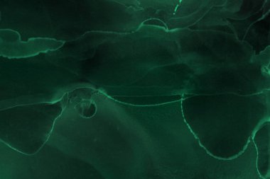 doku, arka plan yeşil mürekkep lekeleri